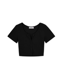 Cardigan Knit Top