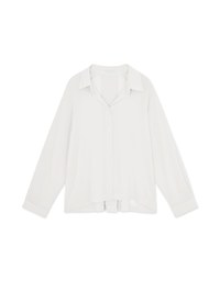 Sheer Oversized Blouse Shirt