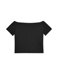 Casual Off Shoulder Top (With Padding)