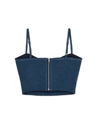 Denim Jeans Thread Vest (With Padding)