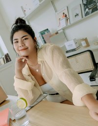 Wrinkled Sheer Blouse Shirt