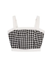 Back Zipper Check Vest (With Padding)
