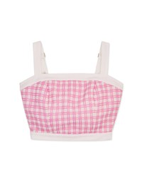 Back Zipper Check Vest (With Padding)