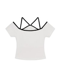 2WAY Knit Top (With Padding)