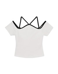 2WAY Knit Top (With Padding)