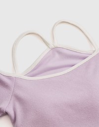 2WAY Knit Top (With Padding)