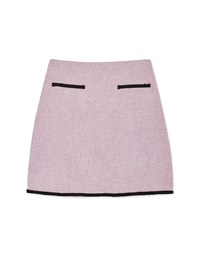 Tweed High Waisted Skirt