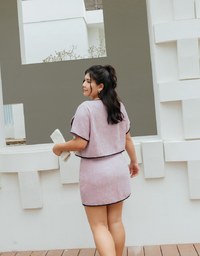 Tweed High Waisted Skirt