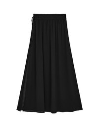 Lace Tassel Bikini Cover Wrap Skirt with Slit