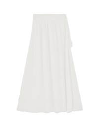 Lace Tassel Bikini Cover Wrap Skirt with Slit