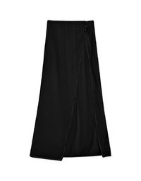 【Beach Cover】Slit Chiffon Bikini Cover Up Skirt