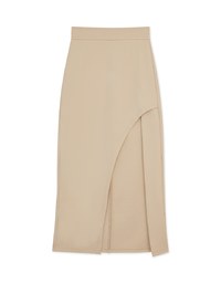 AIRY HOURGLASS K-Pop Long Slit Skirt
