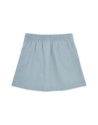 Elevated Casual Denim Jeans Skirt