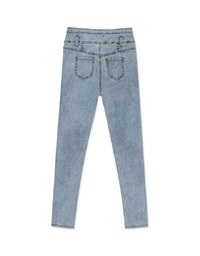 【Den!m LITE】Cooling JEANS PANTS No Filter Slimming Denim Skirt