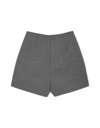 K-Pop Slimming Slit Petal Design Skorts