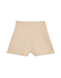 Plain Color High Waisted Shorts
