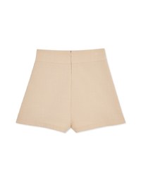 Plain Color High Waisted Shorts