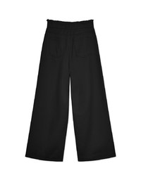 Drawstring Denim Jeans Straight Leg Pants