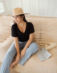 Flare Denim Jeans Pants
