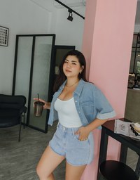 Distressed Hem Denim Jeans Shorts