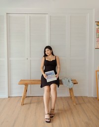 High Natural Waistline Mini Dress