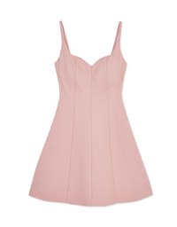 High Natural Waistline Mini Dress