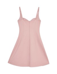 High Natural Waistline Mini Dress