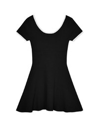 Beyond Basic Bodycon Flare Dress