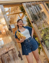 Denim Jeans Oversized Blazer Jacket