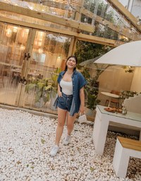 Denim Jeans Oversized Blazer Jacket
