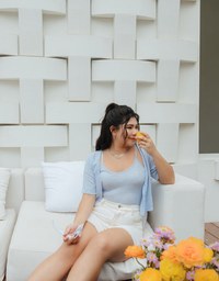 Two Piece Knit Short Sleeve Top