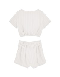 Embroidered Lace Vacation Setwear