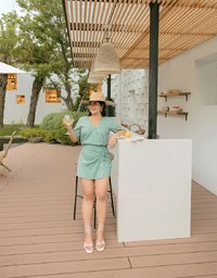 Embroidered Lace Vacation Setwear