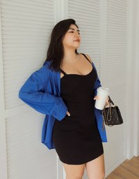 Tube Fitted Mini Set Dress