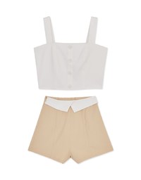 Neat Vest Top Set Wear