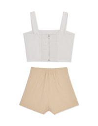Neat Vest Top Set Wear