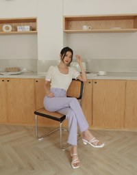 Splice Knit Crop Top