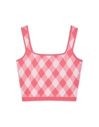 Summer Checkered Tank Top