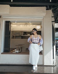 Check Knit Vest