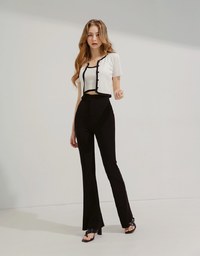 Two-Piece Knit Top