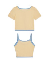 Two-Piece Knit Top