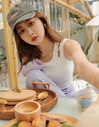 Asymmetric Crop Tank Top (With Padding)