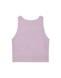 Knit Crop Tank Top (With Padding)