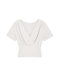Overlap Knit Top