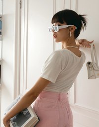Overlap Knit Top