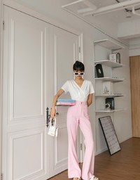 Overlap Knit Top