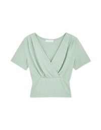 Overlap Knit Top