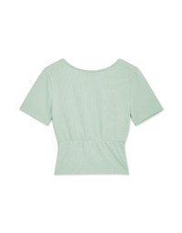 Overlap Knit Top