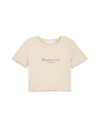 Lettuce Hem Alphabet Crop Top