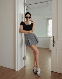Button Up Knit Top